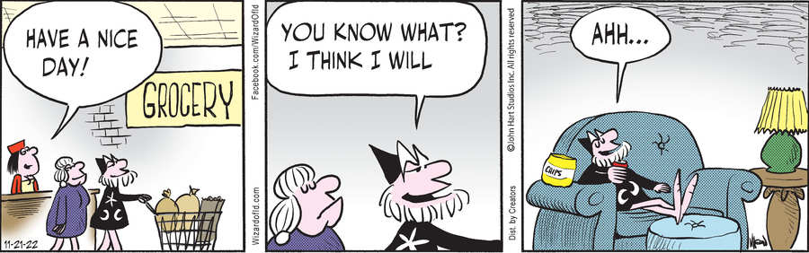 Wizard of Id for Nov 21, 2022