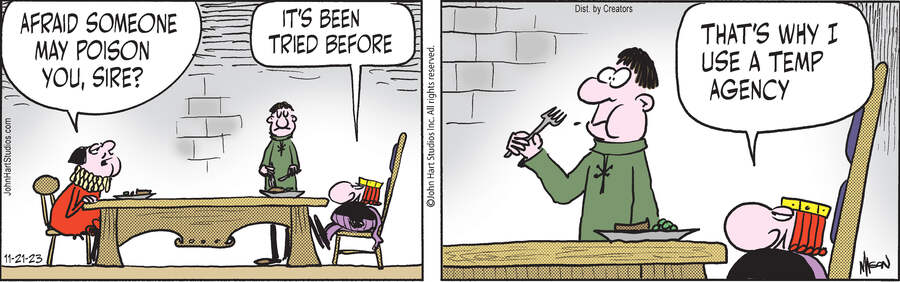 Wizard of Id for Nov 21, 2023