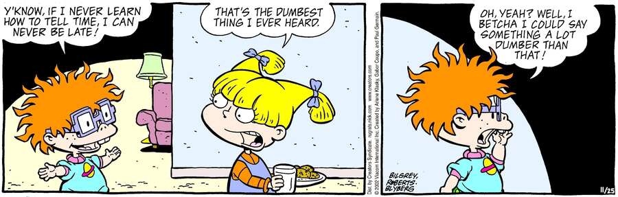 Rugrats for Nov 25, 2023