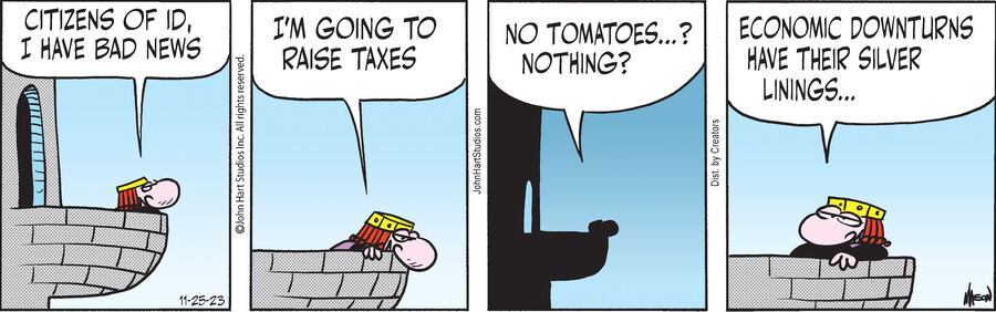 Wizard of Id for Nov 25, 2023