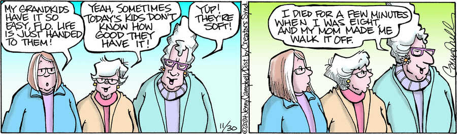 Flo & Friends for Nov 30, 2024