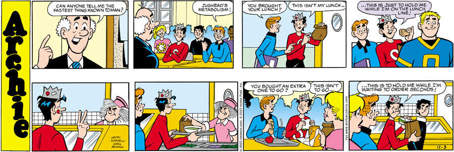 Archie for Dec 03, 2023