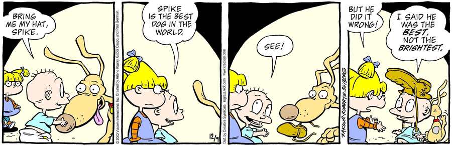 Rugrats for Dec 09, 2023