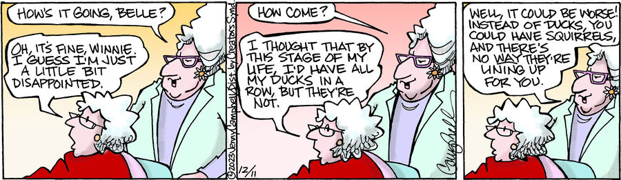 Flo & Friends for Dec 11, 2023