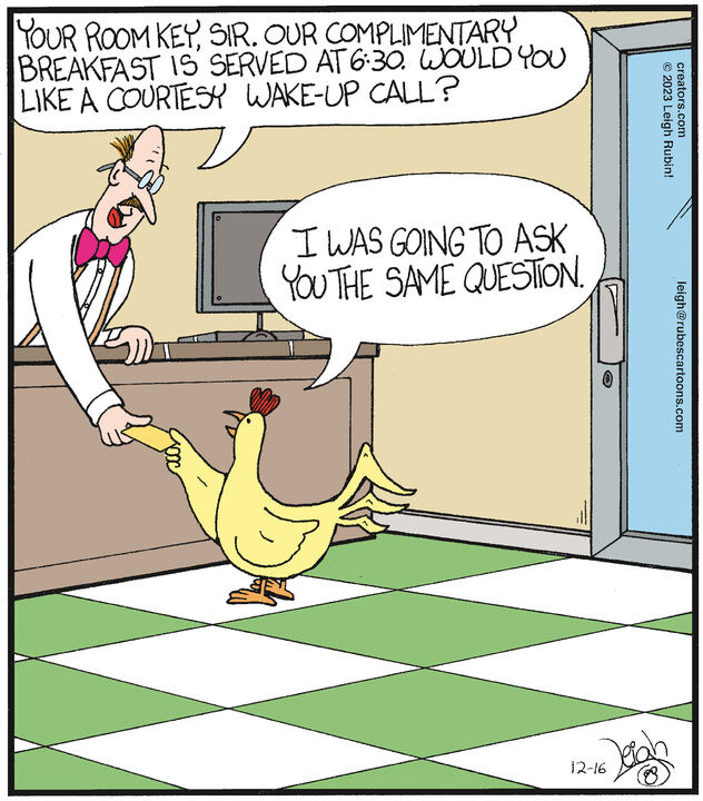 Rubes® for Dec 16, 2023