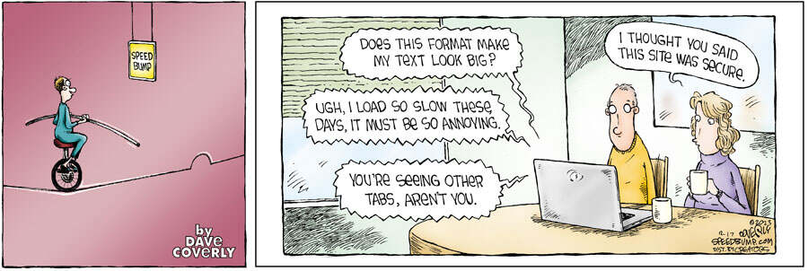 Speed Bump for Dec 17, 2023