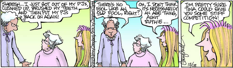 Flo & Friends for Dec 18, 2023