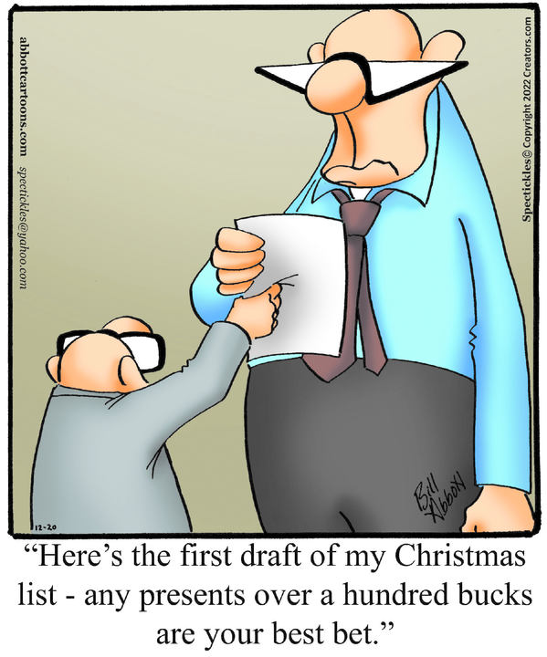 Spectickles for Dec 20, 2022