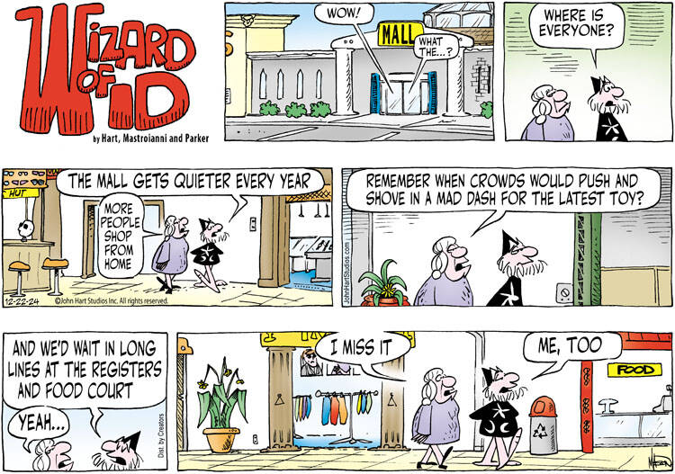 Wizard of Id for Dec 22, 2024