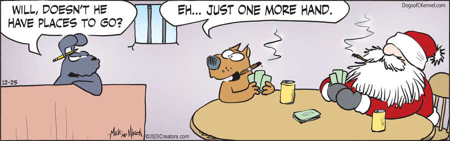 Dogs of C-Kennel for Dec 25, 2023