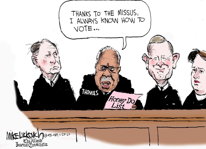 Mike Luckovich for Jan 27, 2022