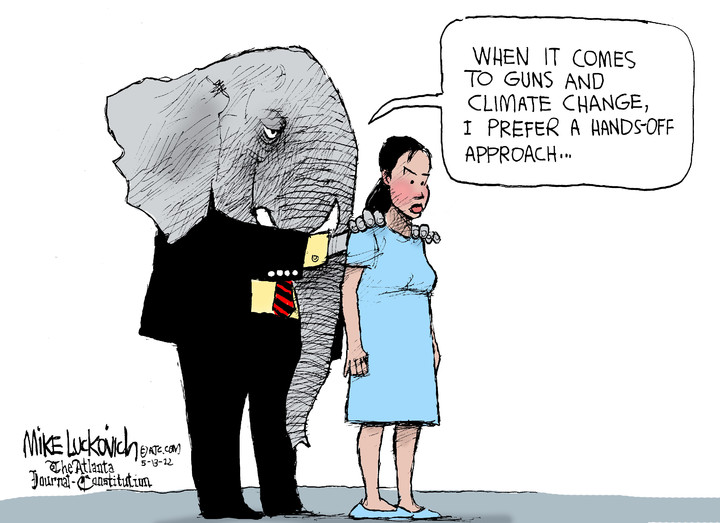 Mike Luckovich for May 13, 2022