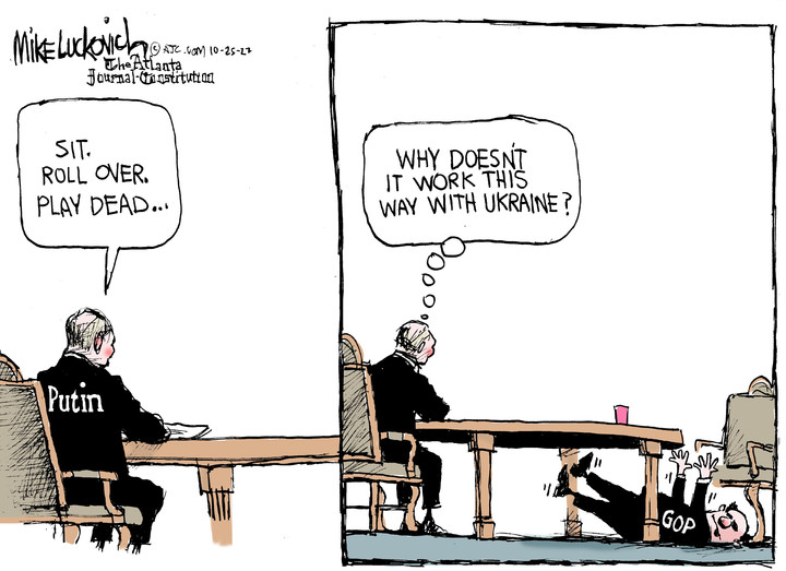 Mike Luckovich for Oct 25, 2022