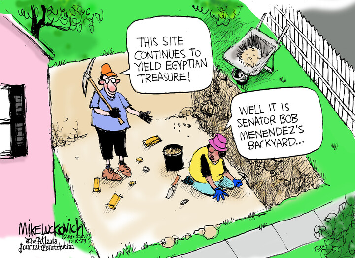 Mike Luckovich for Oct 15, 2023