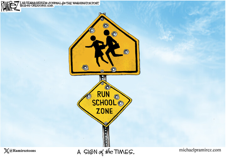 Michael Ramirez for Jan 13, 2024