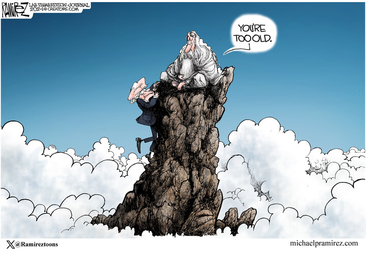 Michael Ramirez for Feb 21, 2024