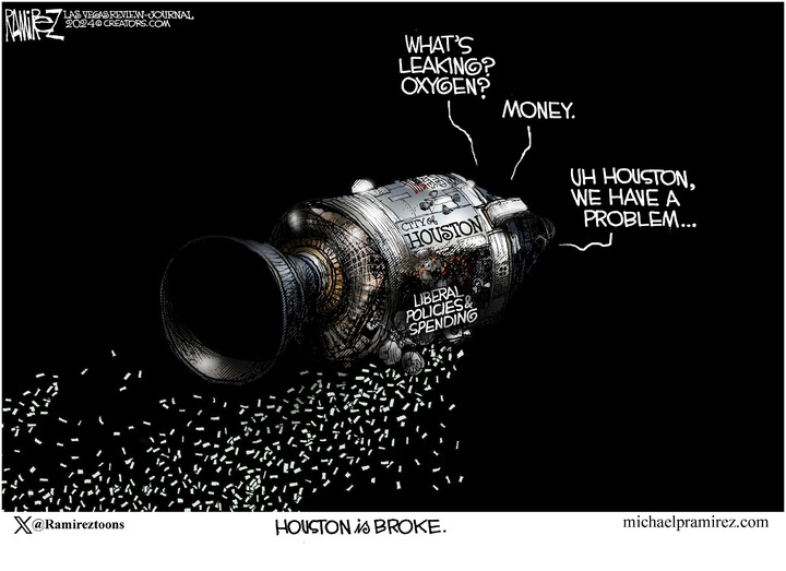 Michael Ramirez for Mar 29, 2024