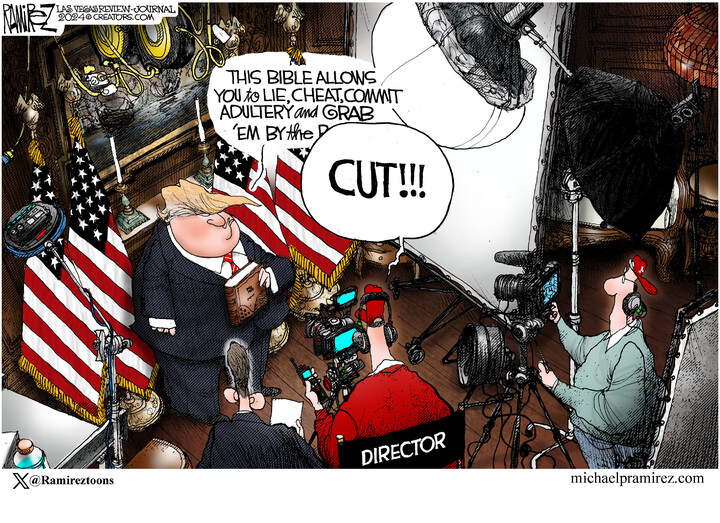 Michael Ramirez for Apr 01, 2024