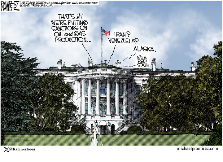 Michael Ramirez for Apr 27, 2024