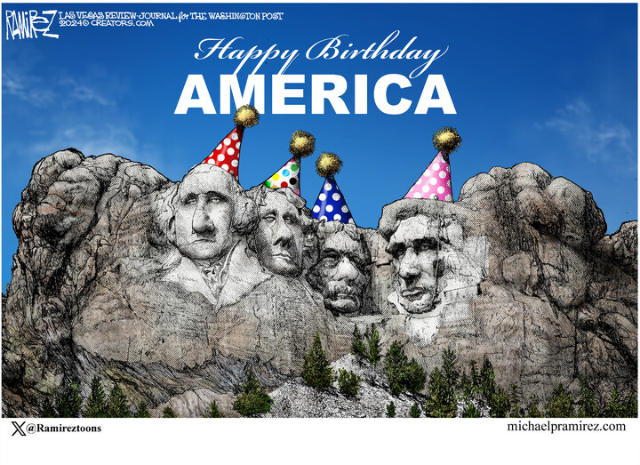 Michael Ramirez for Jul 06, 2024