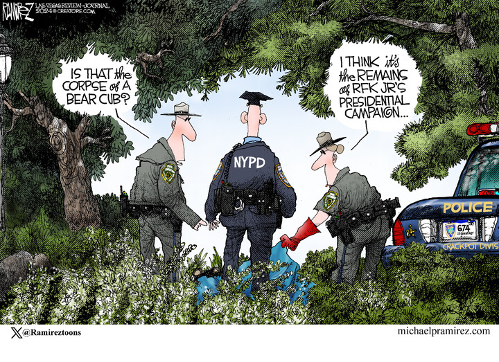 Michael Ramirez for Aug 08, 2024