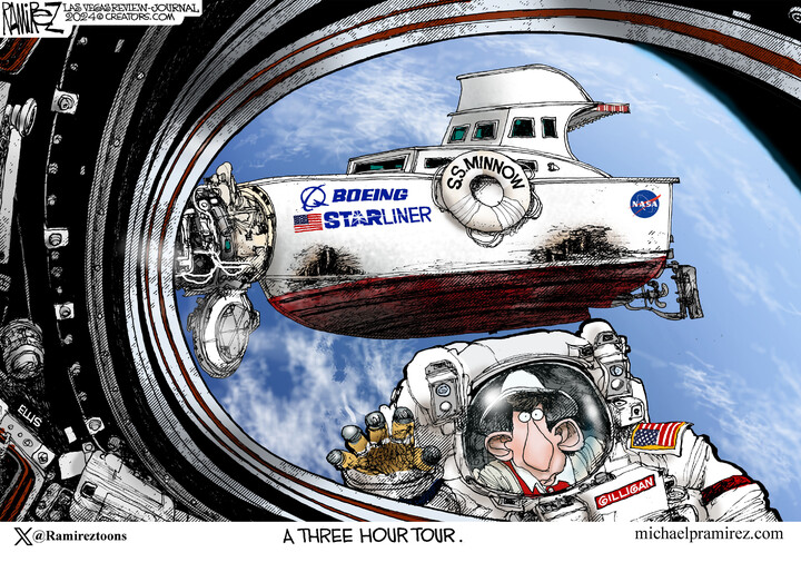 Michael Ramirez for Aug 14, 2024