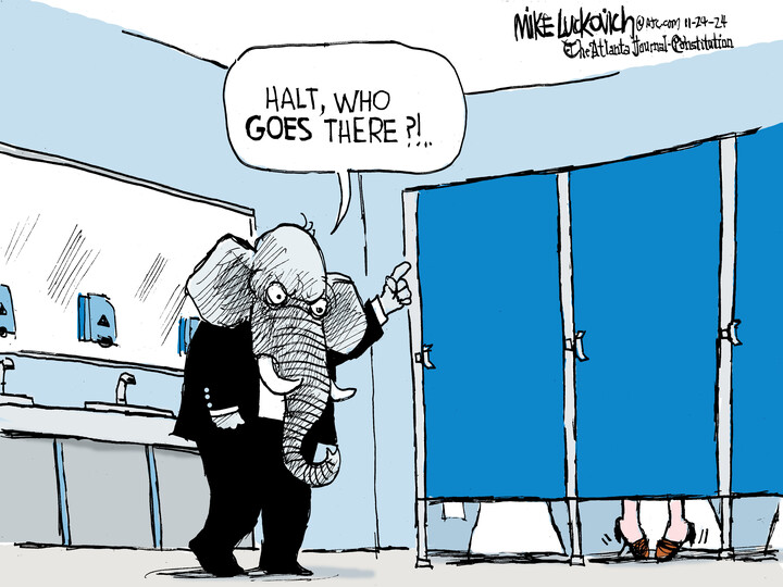 Mike Luckovich for Nov 24, 2024