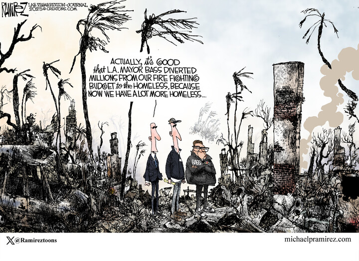 Michael Ramirez for Jan 15, 2025