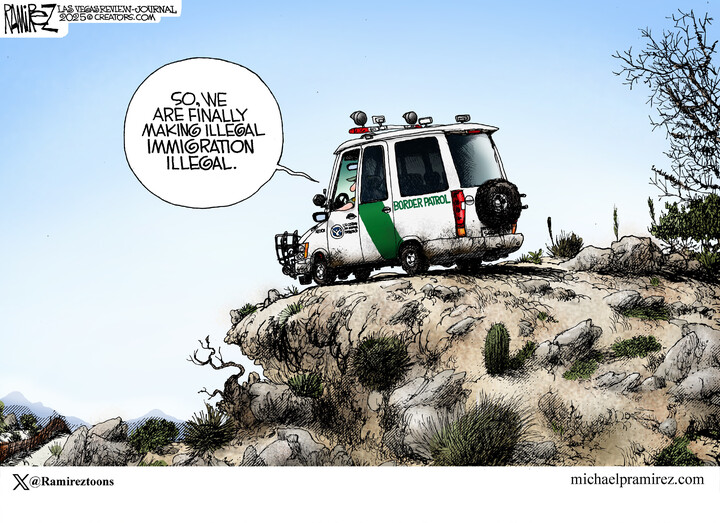 Michael Ramirez for Feb 02, 2025