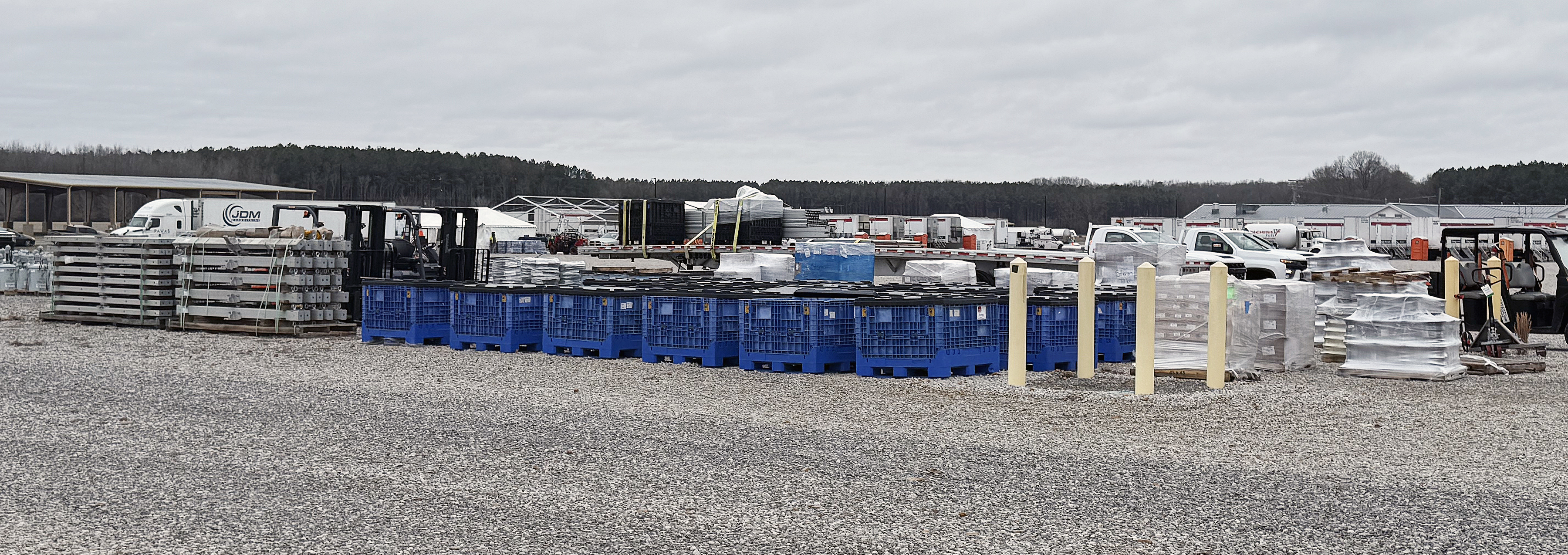Equipment at Camp McCain