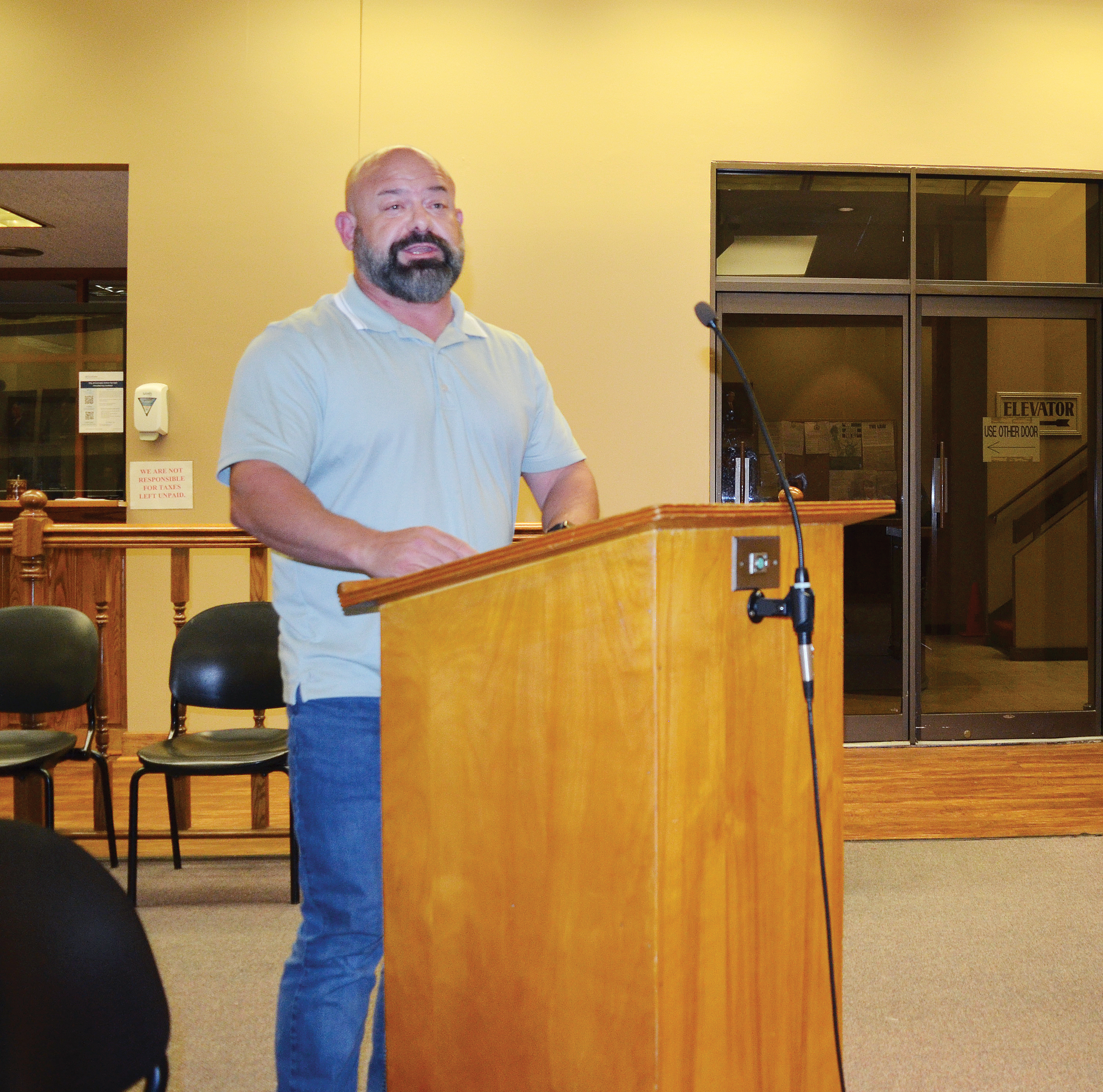 Kevin Breaux Addresses Council