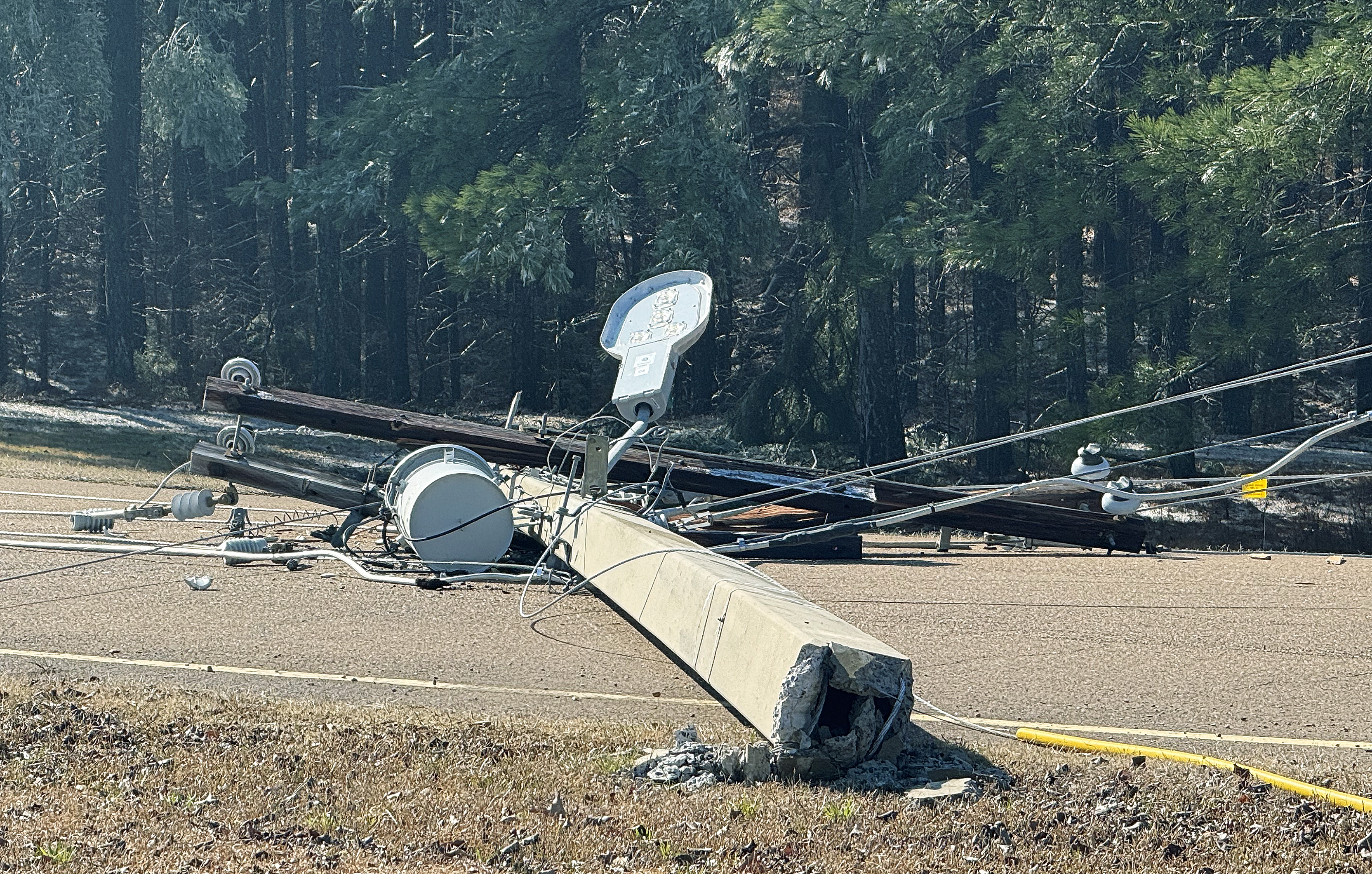 Power Pole Down