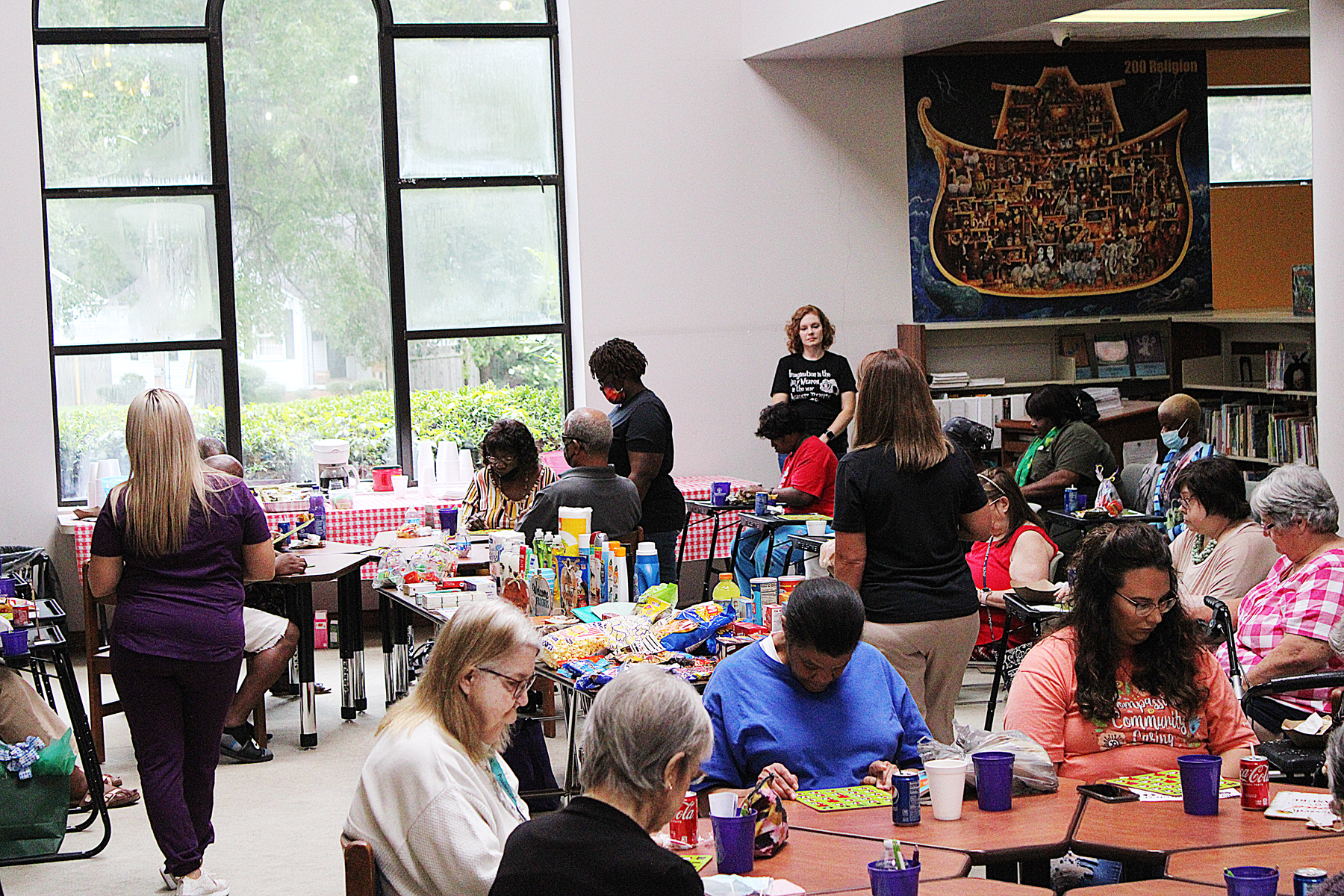 Senior Bingo Group Photo