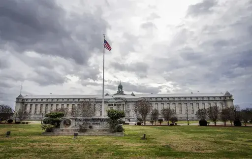 The Atlanta Federal Penitentiary, Wednesday, Feb. 5, 2020, in Atlanta. (AP Photo/John Bazemore, File)