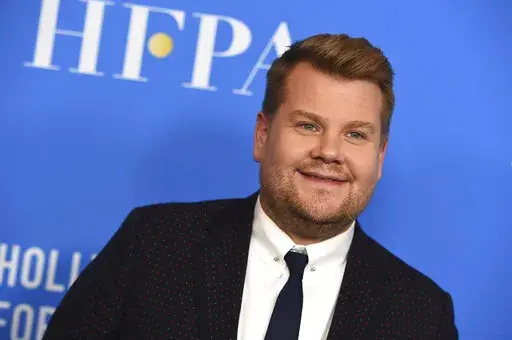 James Corden arrives at the 2019 Hollywood Foreign Press Association's Annual Grants Banquet at the Beverly Wilshire Beverly Hills on Wednesday, July 31, 2019. Corden lis eaving CBS’ “The Late Late Show” in spring 2023. (Photo by Jordan Strauss/Invision/AP, File)