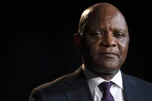 John Nkengasong, head of the U.S. President's Emergency Plan for AIDS Relief, or PEPFAR, poses for a portrait on Aug. 29, 2023, in Washington. Nkengasong spoke to The Associated Press about his experience, at a period when challenges by anti-abortion groups and House Republican have made the future of PEPFAR uncertain. (AP Photo/Mark Schiefelbein, File)