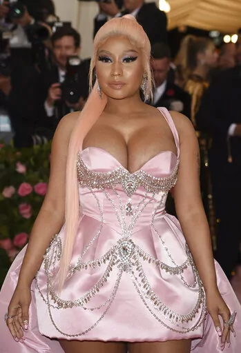 Nicki Minaj attends The Metropolitan Museum of Art's Costume Institute benefit gala celebrating the opening of the "Camp: Notes on Fashion" exhibition on May 6, 2019, in New York. Janet Jackson, Kevin Hart and Nicki Minaj are among the headliners announced Thursday, March 3, 2022, for this summer's Essence Festival of Culture, which returns to New Orleans after a two-year hiatus brought on by the coronavirus pandemic. (Photo by Evan Agostini/Invision/AP, File)