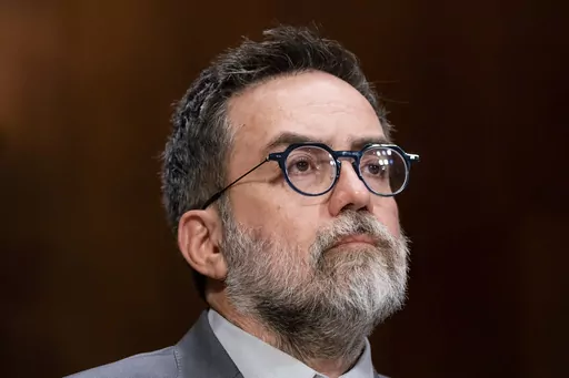 Arturo Bejar, former Facebook employee and consultant for Instagram, testifies before the Senate Judiciary Subcommittee on Privacy, Technology, and the Law during a hearing to examine social media and the teen mental health crisis, Tuesday, Nov. 7, 2023, on Capitol Hill in Washington. (AP Photo/Stephanie Scarbrough)