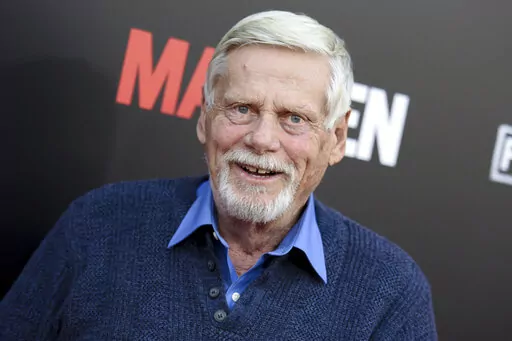 Robert Morse appears at the live read and series finale of "Mad Men" held in Los Angeles on May 17, 2015. Morse, who won a Tony Award as a hilariously brash corporate climber in “How to Succeed in Business Without Really Trying” and a second one a generation later as the brilliant, troubled Truman Capote in “Tru,” died peacefully at his home on Wednesday, April 20, at the age of 90. (Photo by Richard Shotwell/Invision/AP, File)