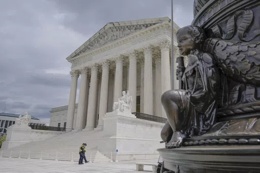 The U.S. Supreme Court is seen, April 25, 2024, in Washington. (AP Photo/Mariam Zuhaib, File)