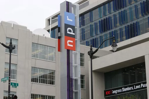 The headquarters for National Public Radio (NPR) stands on North Capitol Street on April 15, 2013, in Washington. NPR is quitting Twitter, according to a statement Wednesday, April 12, 2023, after the social media platform owned by Elon Musk stamped NPR's account with labels the news organization says undermine its credibility. (AP Photo/Charles Dharapak, File)