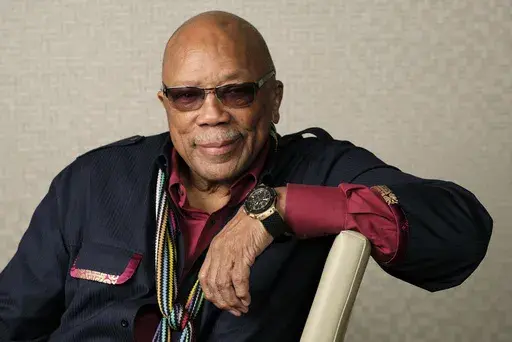 Music producer Quincy Jones poses for a portrait to promote his documentary "Quincy" during the Toronto Film Festival on Sept. 7, 2018, in Toronto. (Photo by Chris Pizzello/Invision/AP, File)